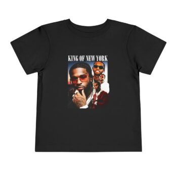 Toddler Tee "King of New York" Graphic Shirt — Retro Hip-Hop Kids Tee